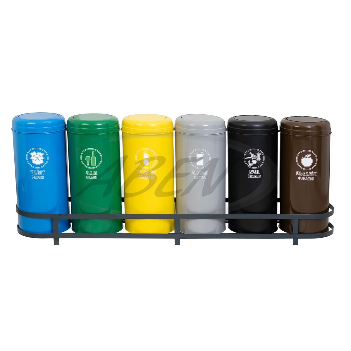 AB-832 6'Part Recycle Bin