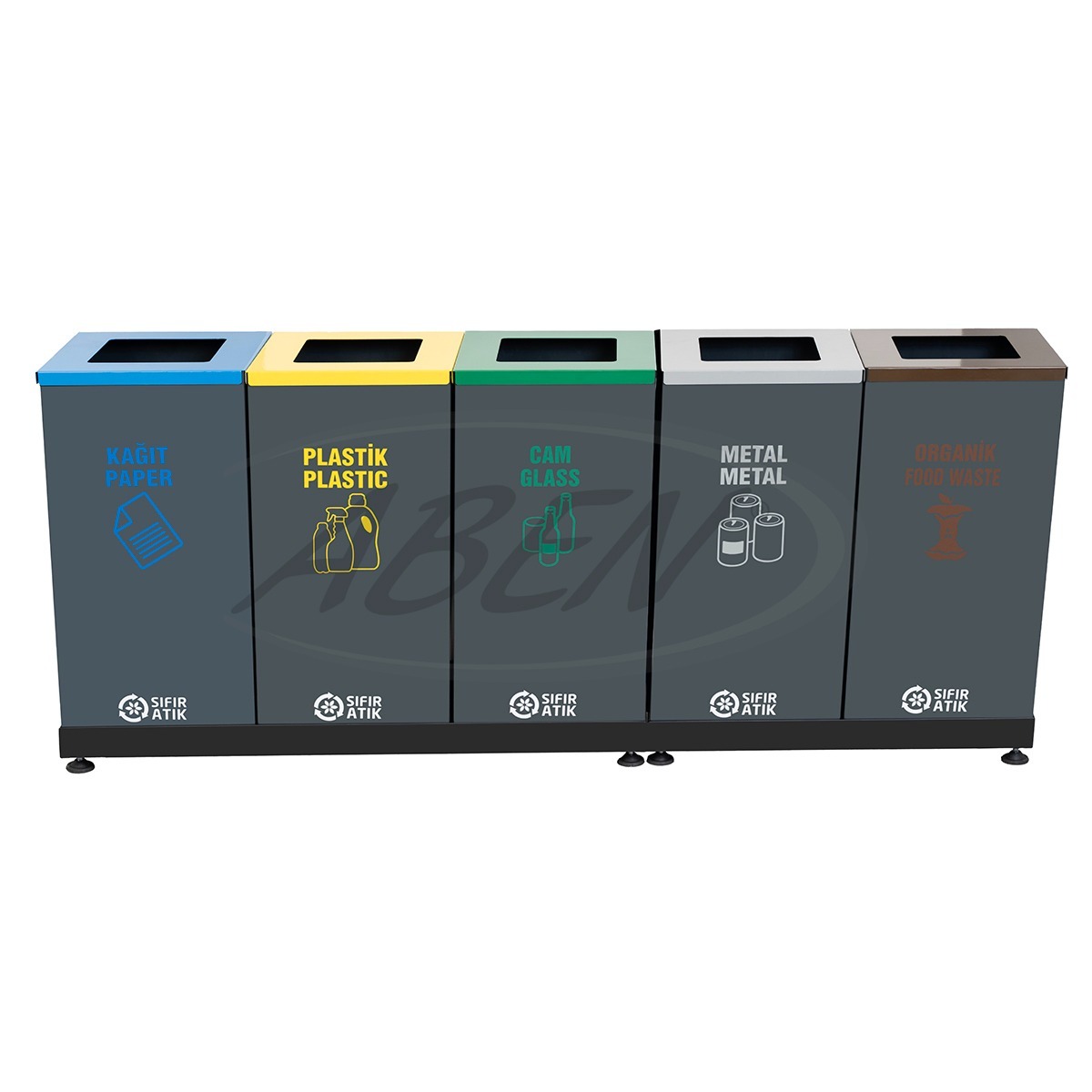 AB-850 5'Part Recycle Bin product logo