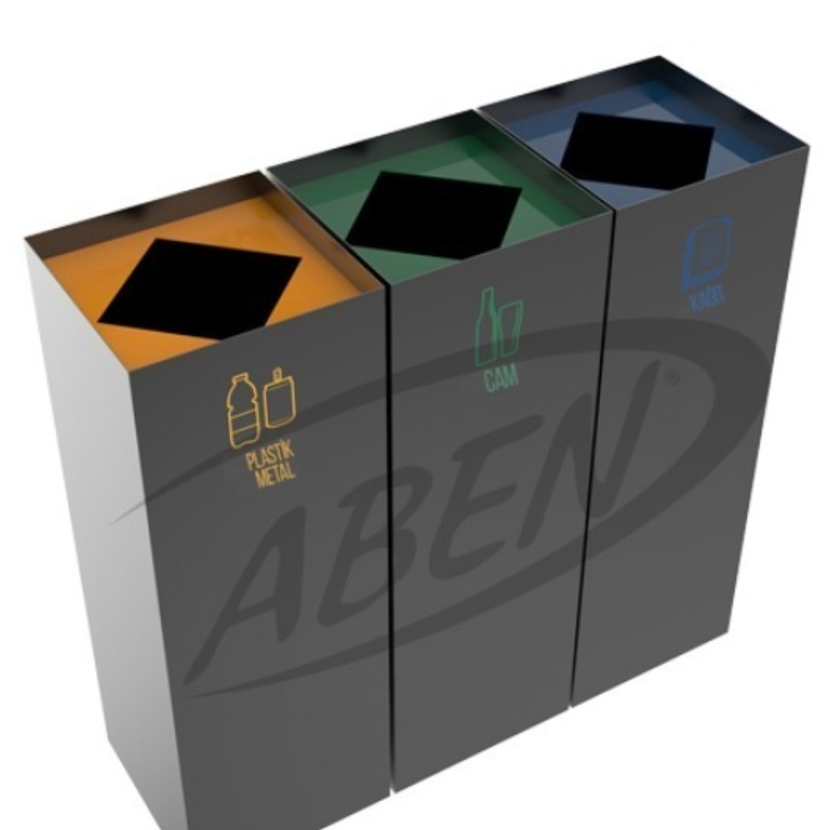 AB-791 3'Part Recycle Bin product logo