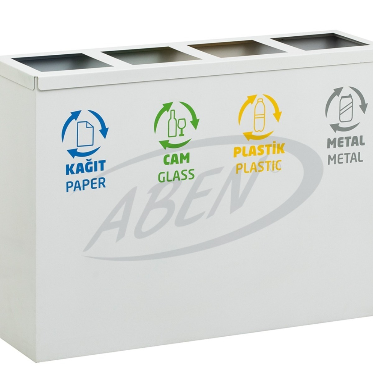AB-711 4’Part Recycle Bin + Battery Box