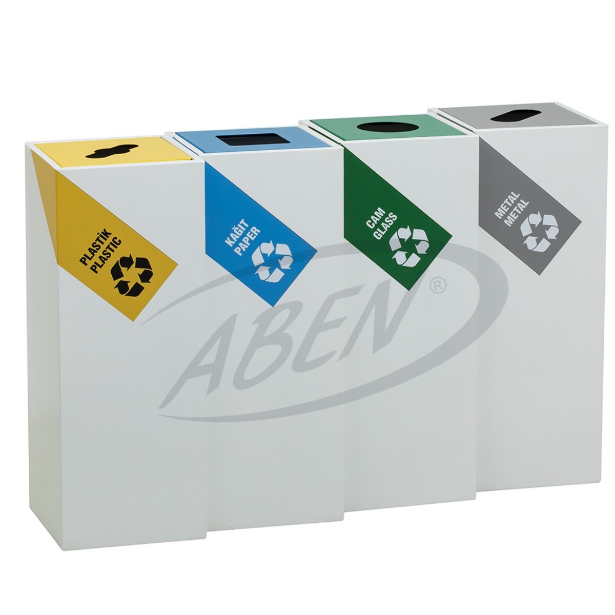 AB-726 4’Part Recycle Bin