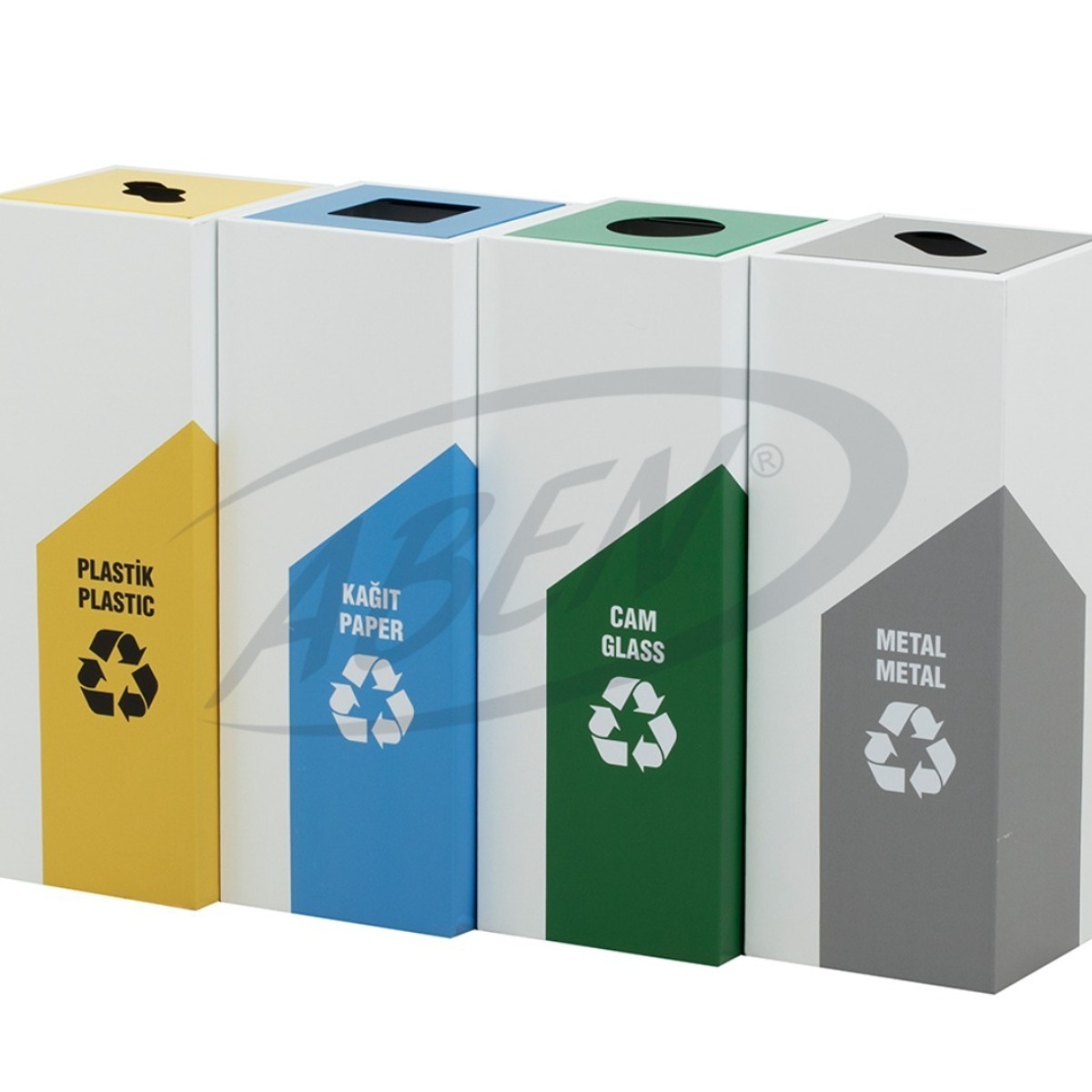 AB-725 4’Part Recycle Bin