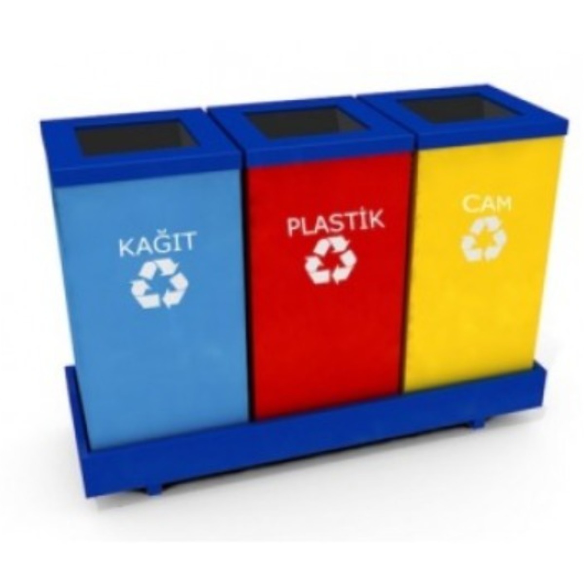 AB-798 3'Part Recycle Bin