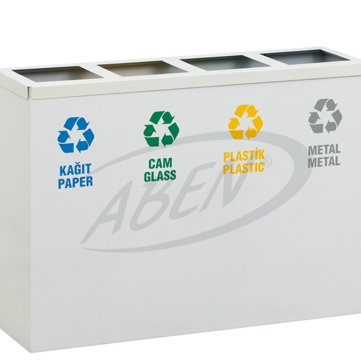 AB-712 4’Part Recycle Bin + Battery Box