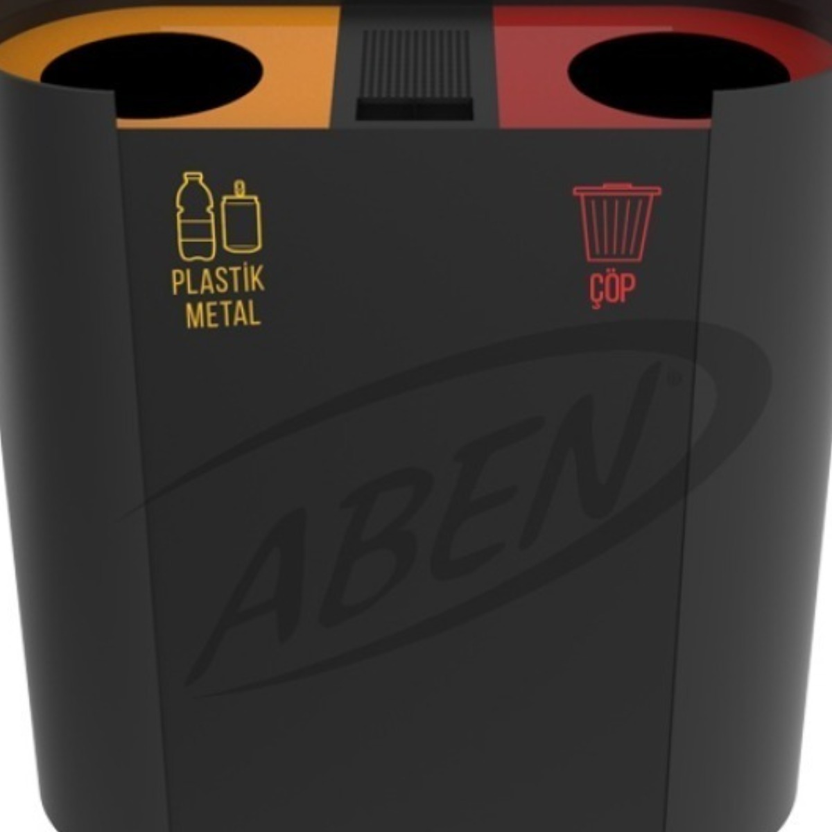AB-729 3'Part Recycle Bin
